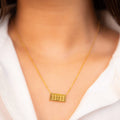 11:11 Angel Number Bar Necklace